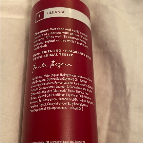 Paula's Choice Softening Cream Cleanser - - Picture 3 of 6